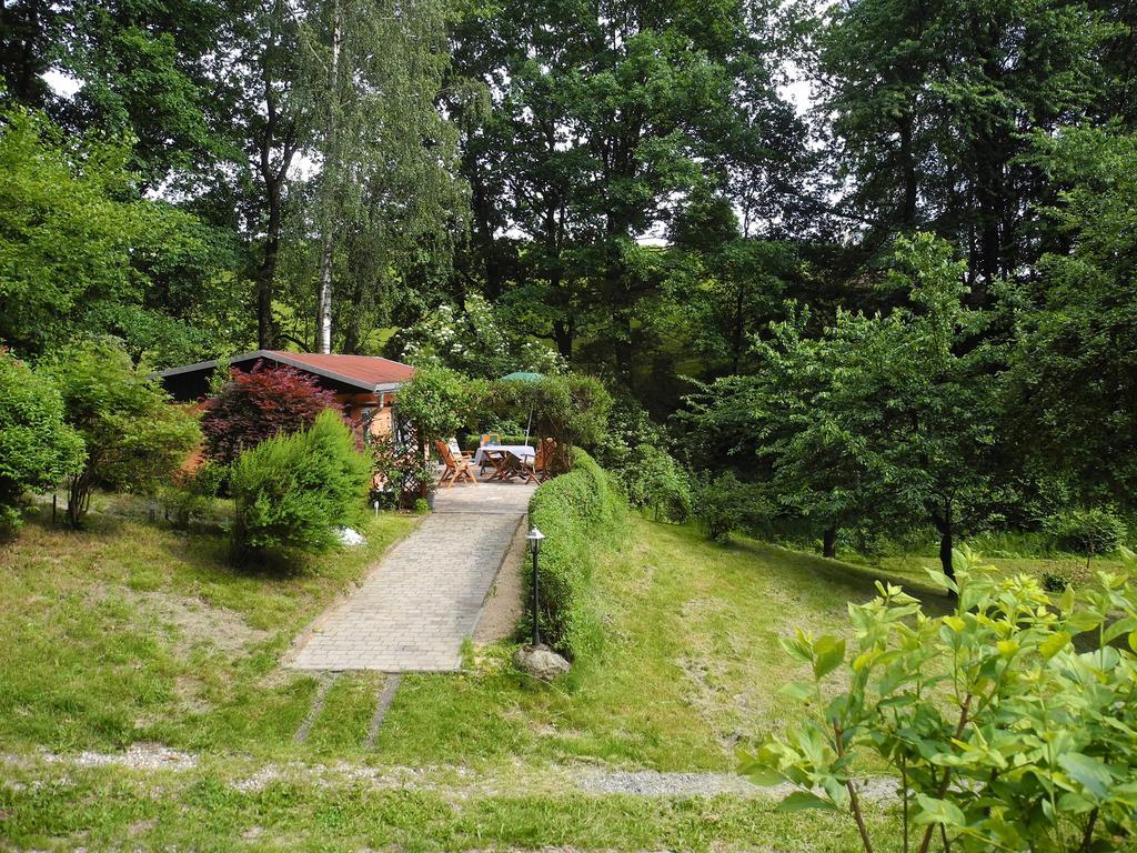 Ferienhaus Am Urzeitpark Sebnitz Hertigswalde Eksteriør bilde