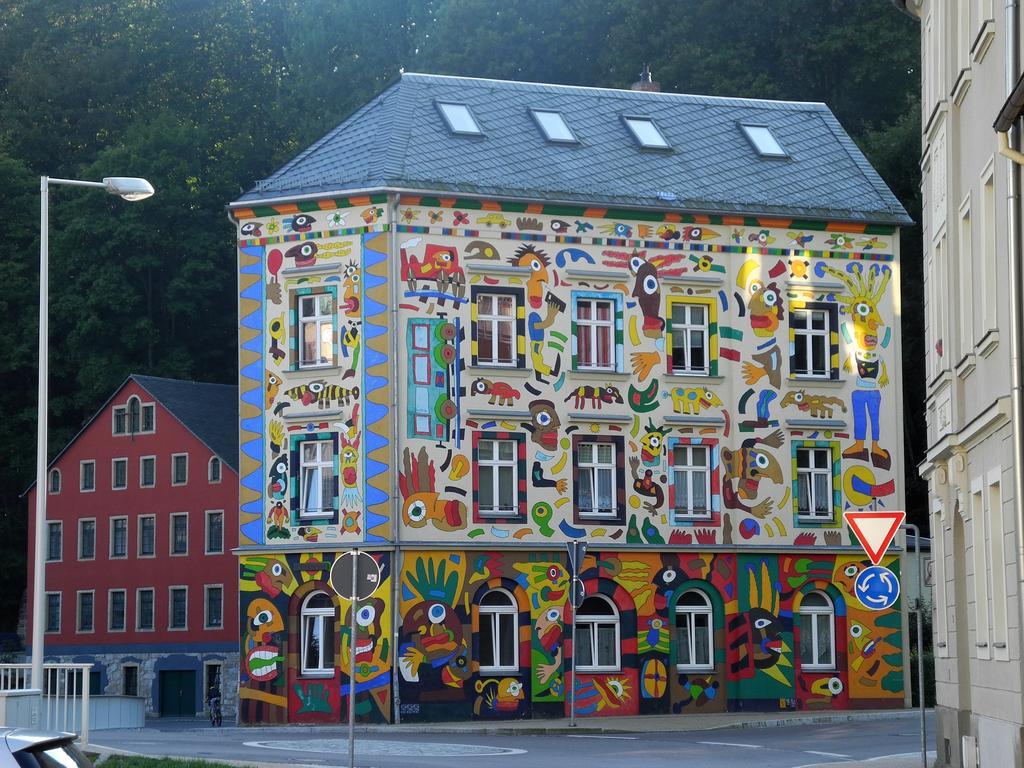 Ferienhaus Am Urzeitpark Sebnitz Hertigswalde Eksteriør bilde